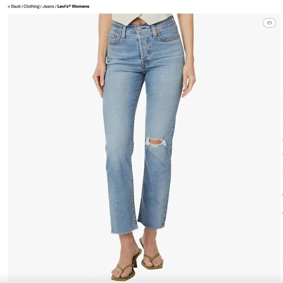 Levi's Wedgie Straight Jeans - Picture 1 of 7